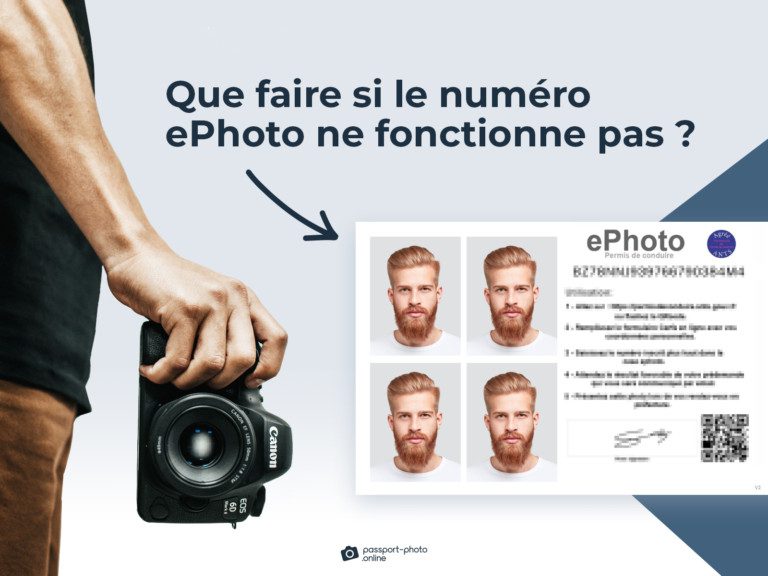 Numéro ePhoto cest quoi où le trouver comment lobtenir