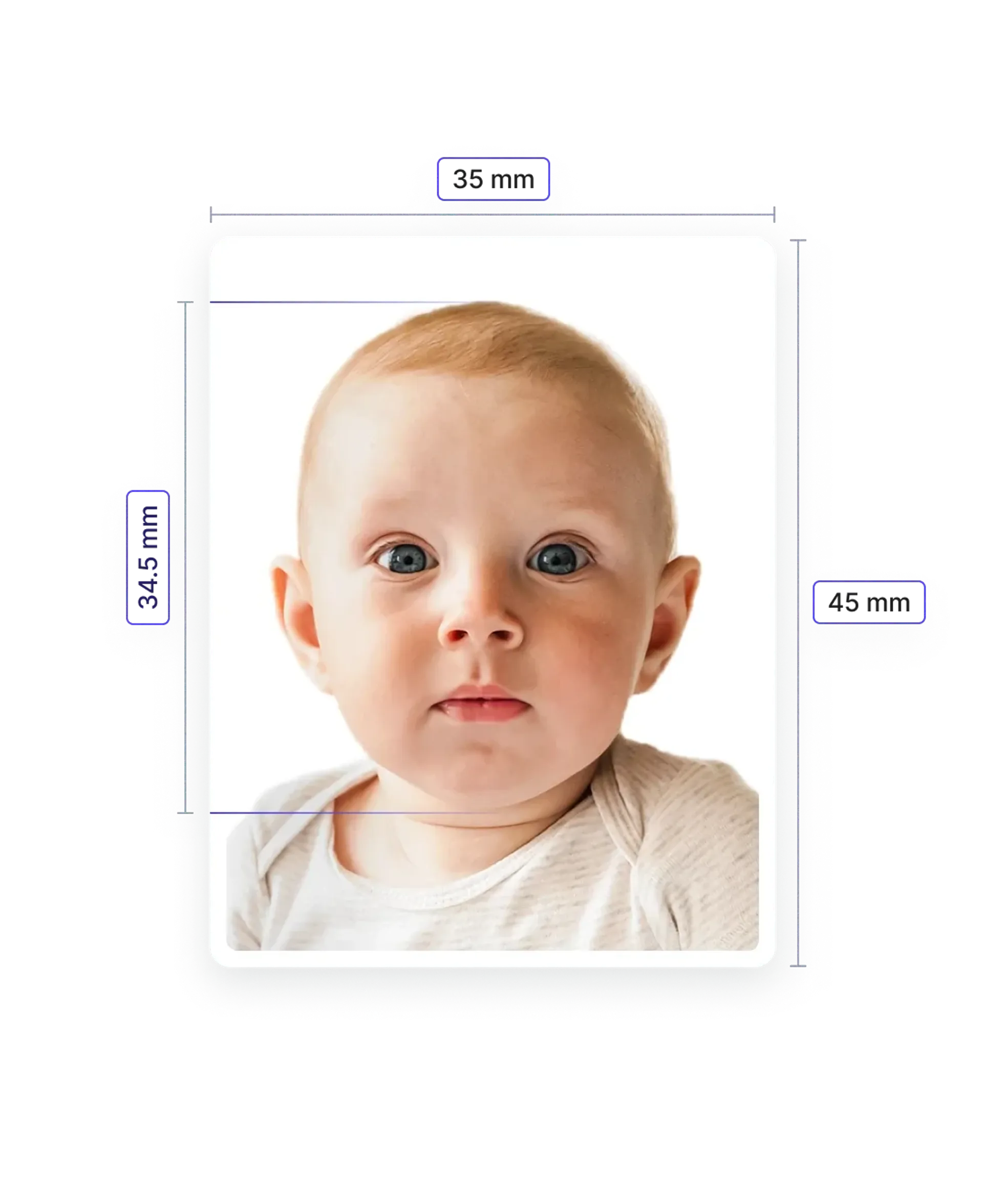Baby Passport Photo—Specifications