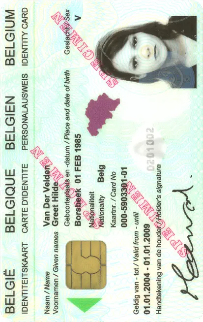 Pasfoto Identiteitskaart