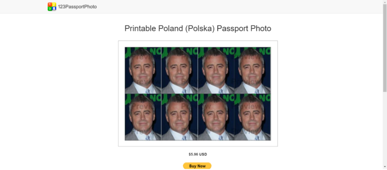 free passport photo maker