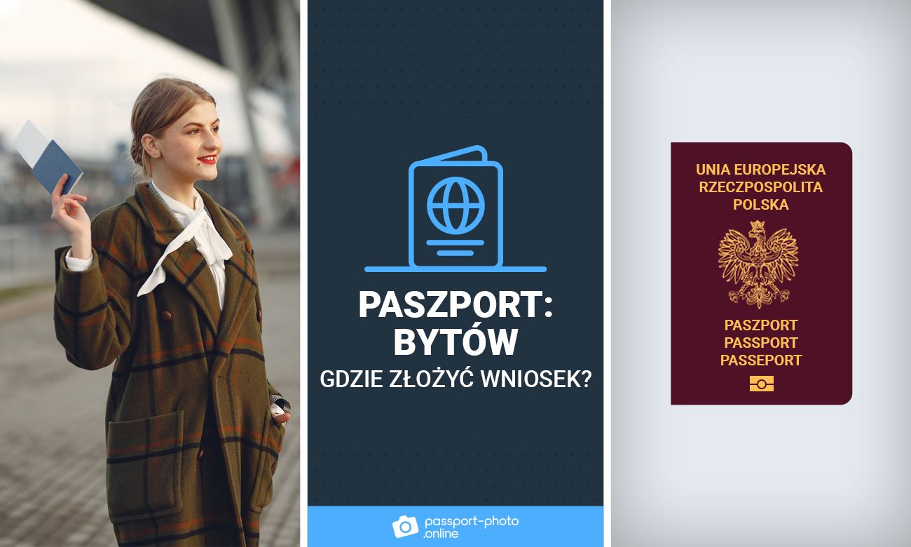 Młoda kobieta z polskim paszportem