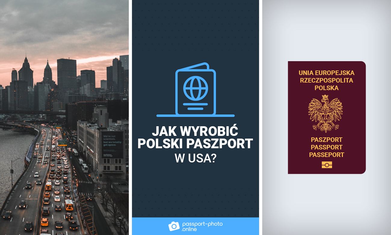Ulicy Nowego Yorka i polski paszport