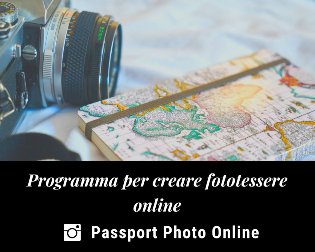 Programma per creare fototessere online