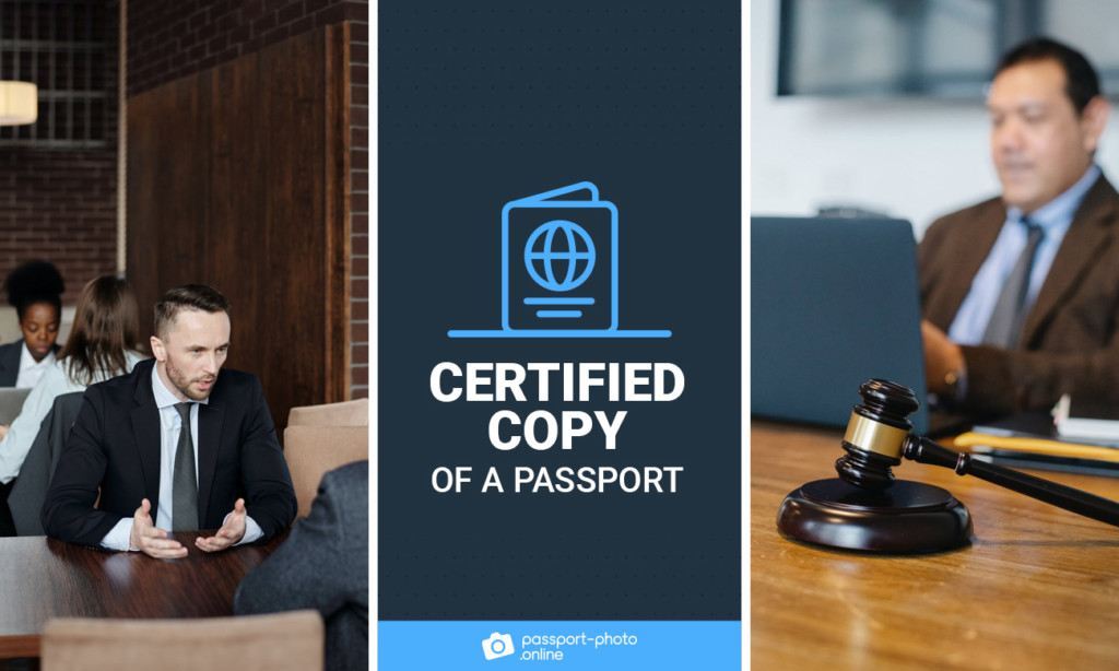 certified copy of the passport