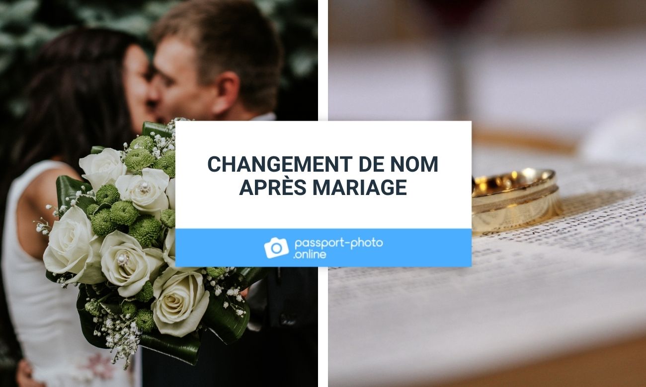 Passeport mariage changement de nom après mariage