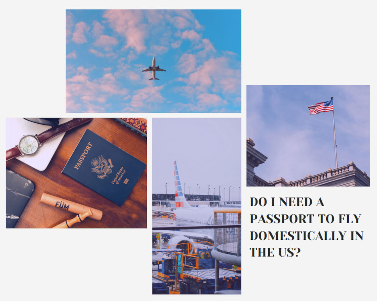 Do I Need A Passport To Fly Domestic In US 