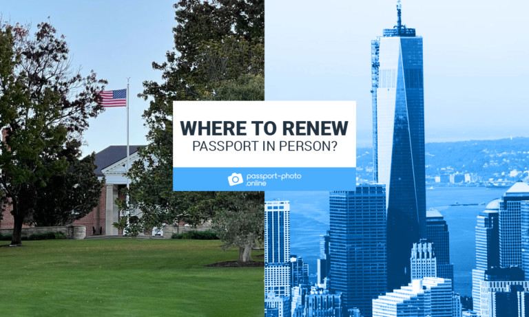 Where to renew passport in person 