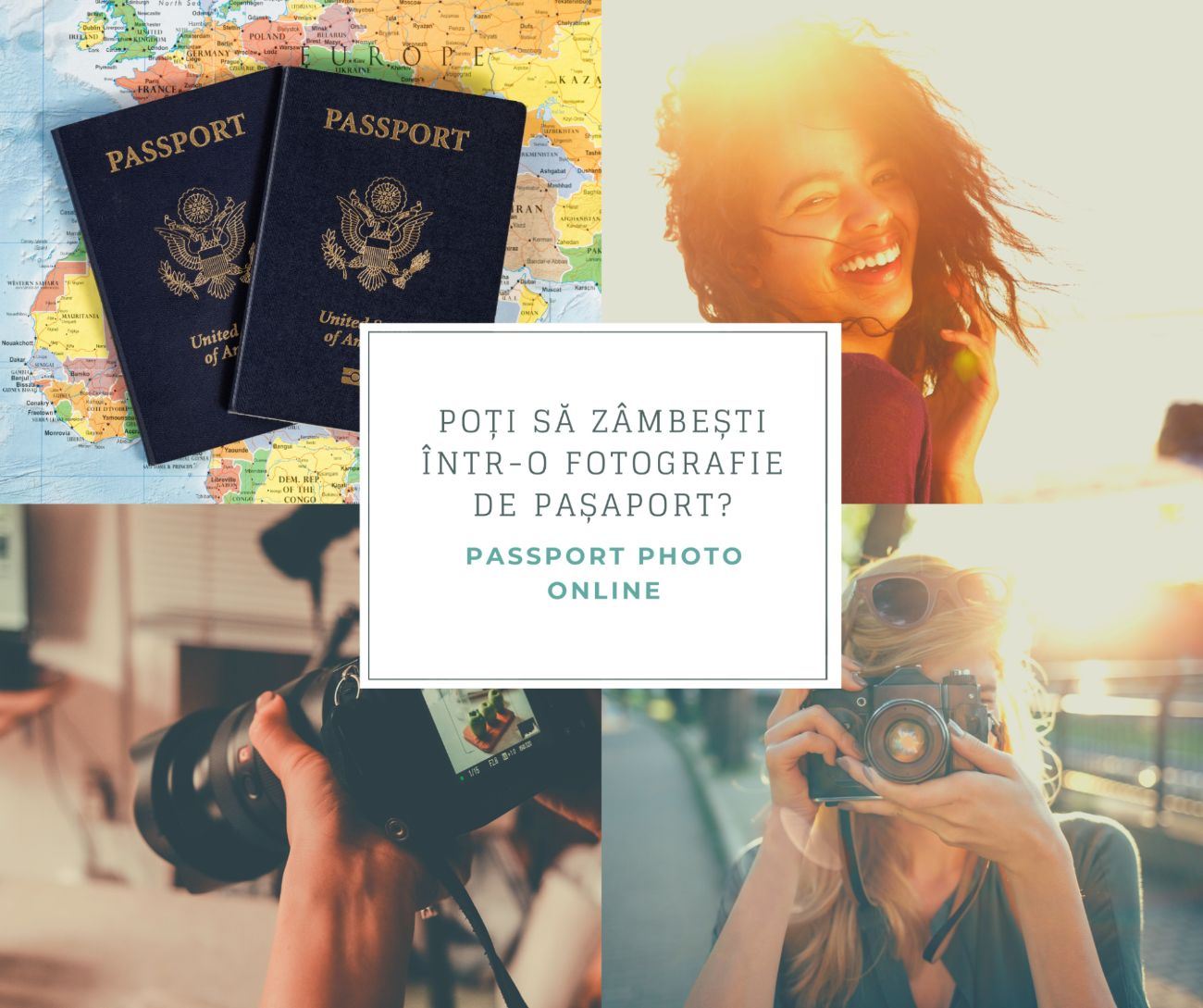 Poți să zâmbești într-o fotografie de pașaport?