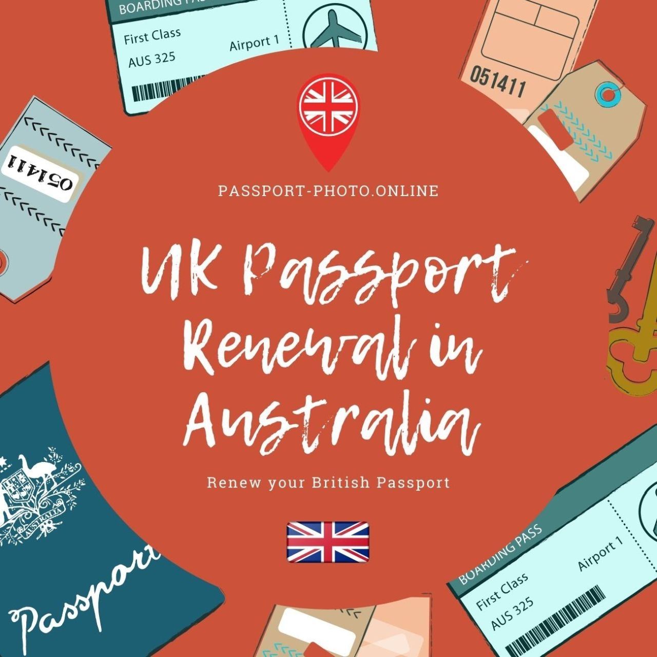 How to renew your UK passport in Australia?