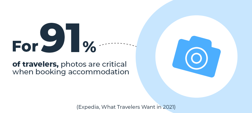importance of photos when booking accommodation