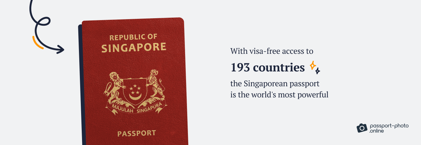 The Singaporean passport was the world's most powerful in 2023