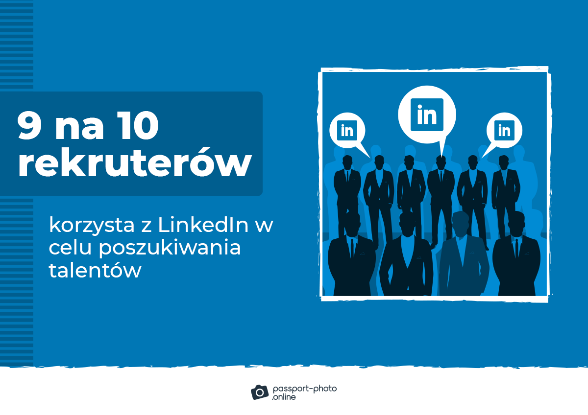 9 na 10 rekruterów korzysta z LinkedIn w celu poszukiwania talentów.