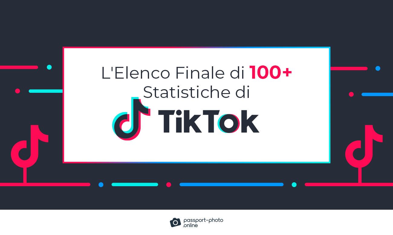 elenco di oltre 100 statistiche su TikTok