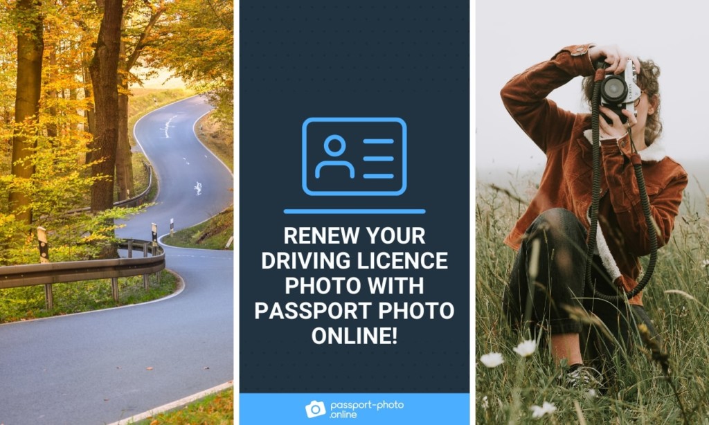 Renew your driving license photo with Passport Photo Online app