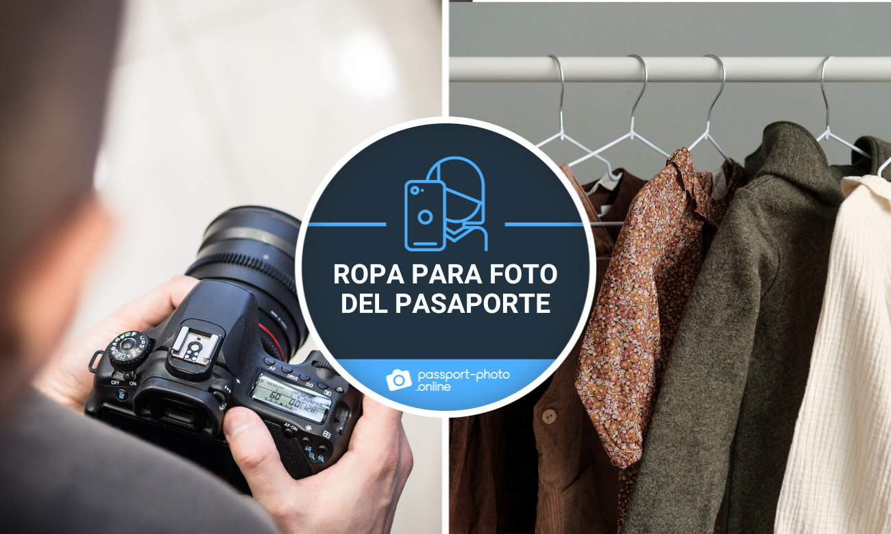 Ropa para foto de pasaporte - vestimenta, color de la camisa y más