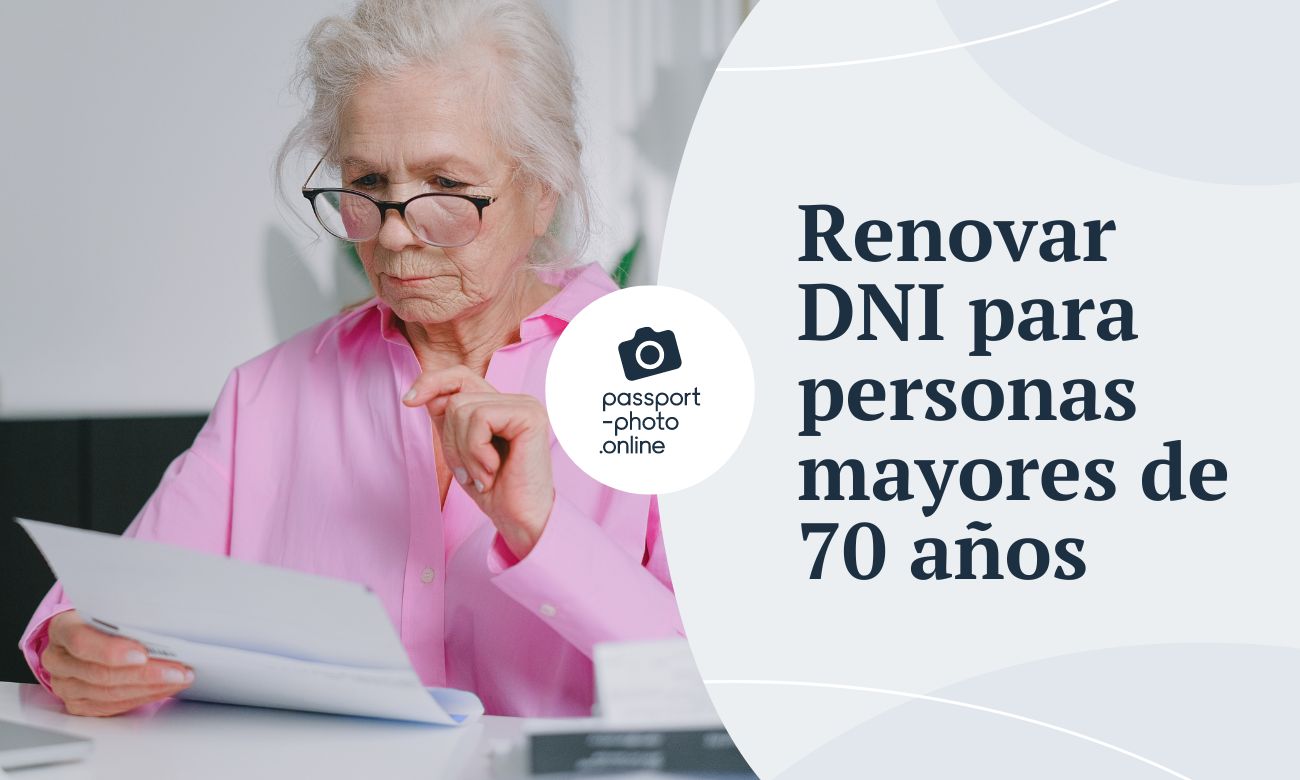 ¿Deben las personas mayores de 70 años renovar su DNI?