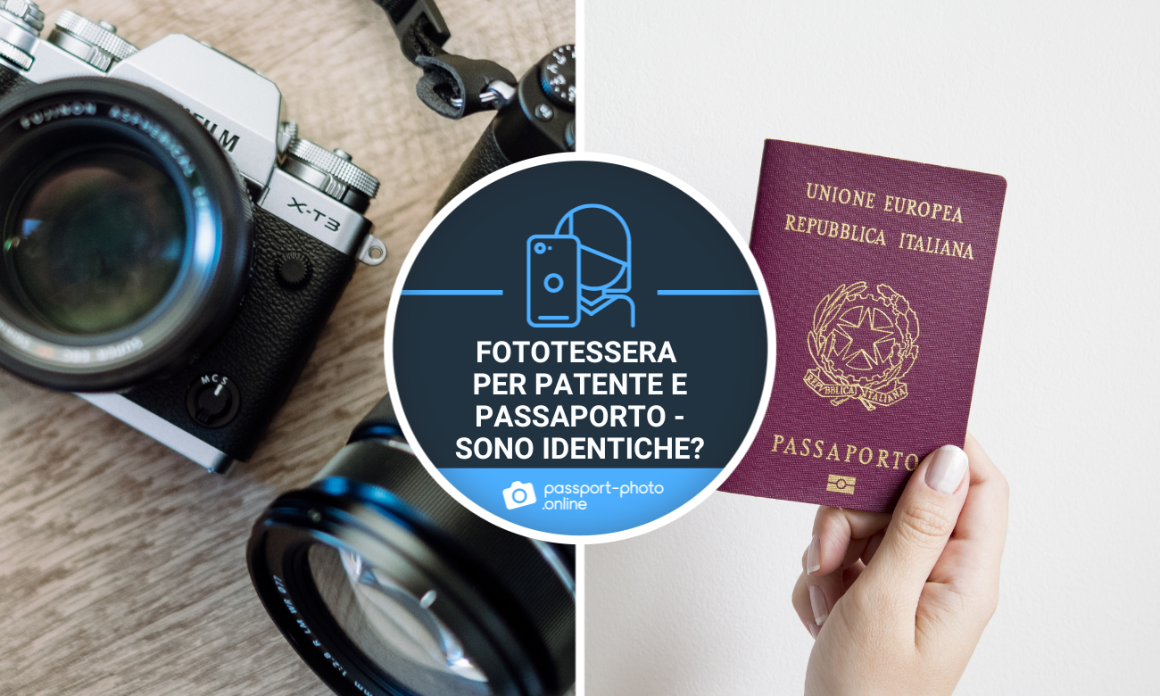 Fototessera patente e passaporto