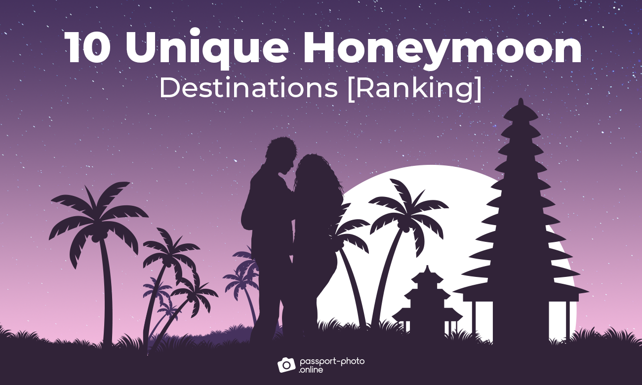 ranking of cool places for a honeymoon