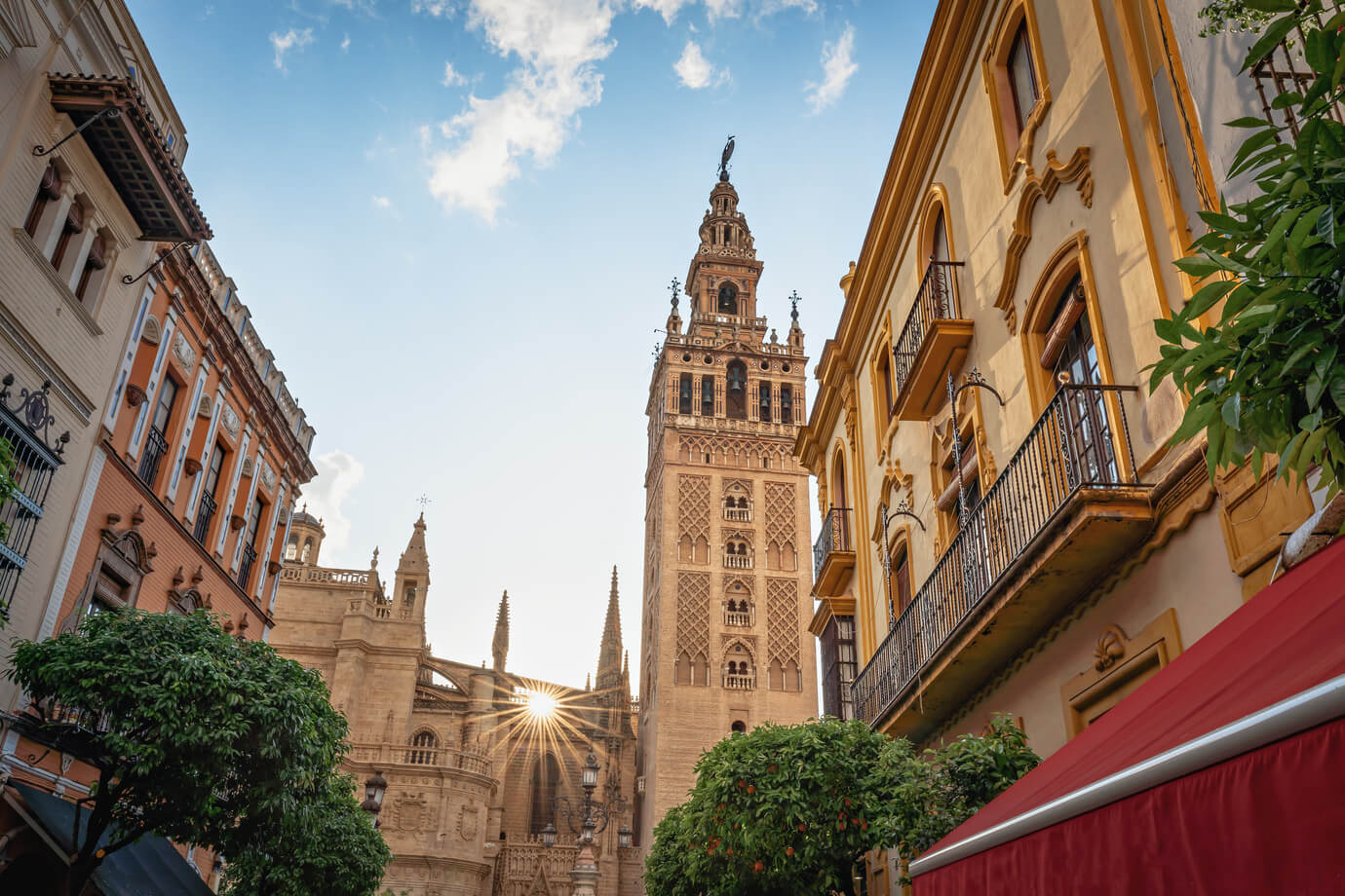 Seville Cathedral and Giralda Tower - Seville, Andalusia, Spain