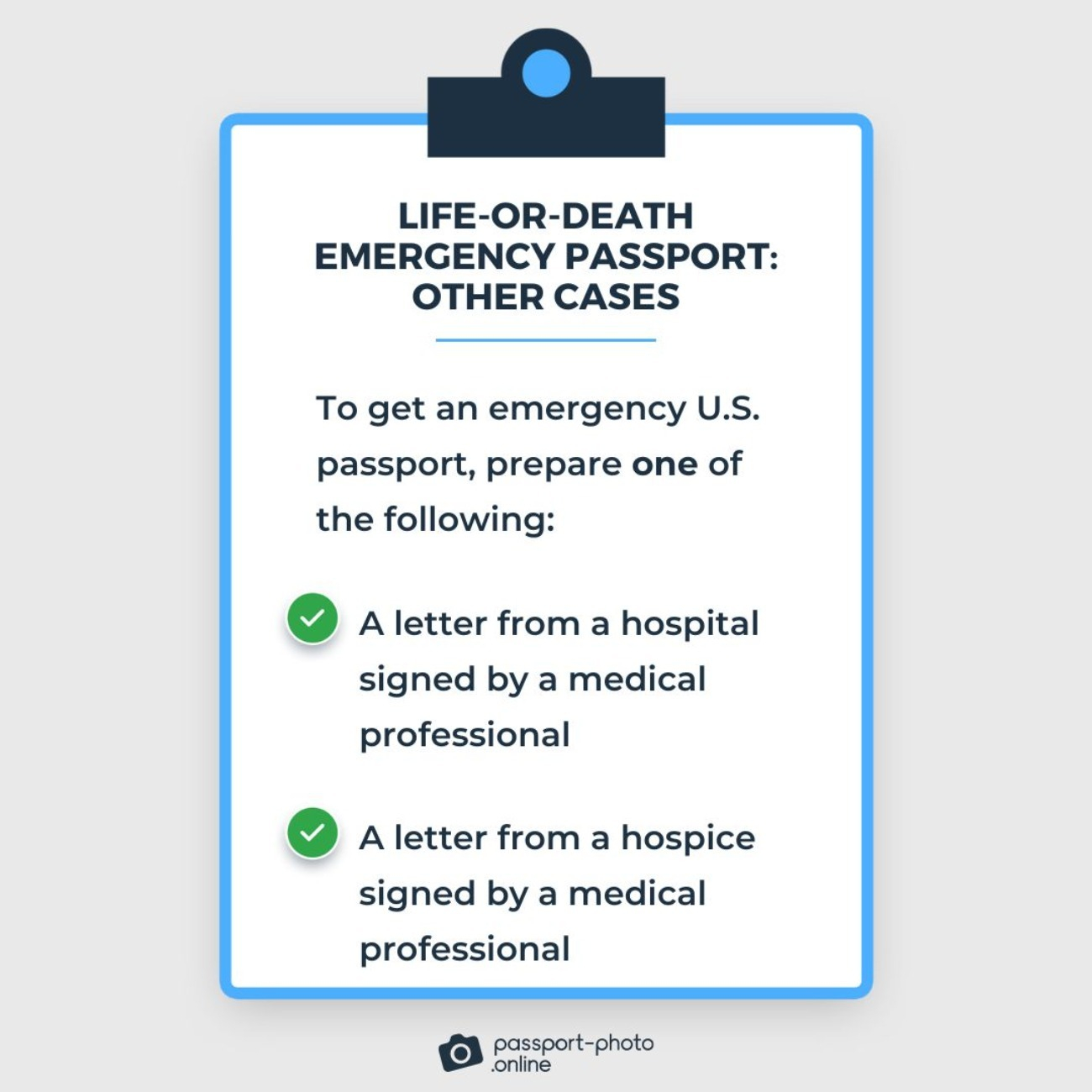 emergency travel document form