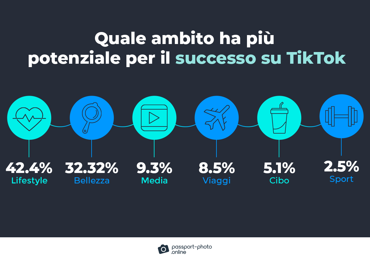 quale industria ha il maggior potenziale di successo su TikTok