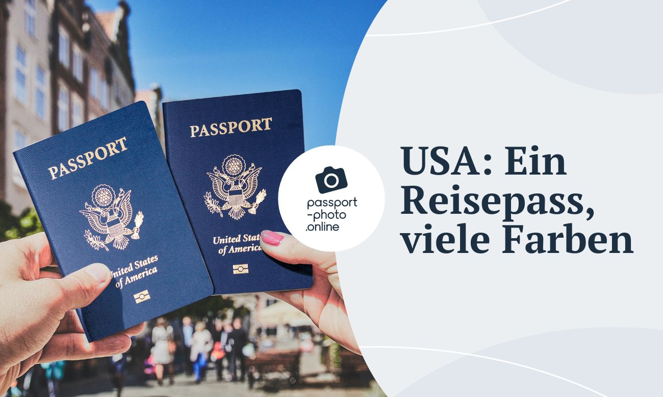 USA Ein Reisepass, viele Farben
