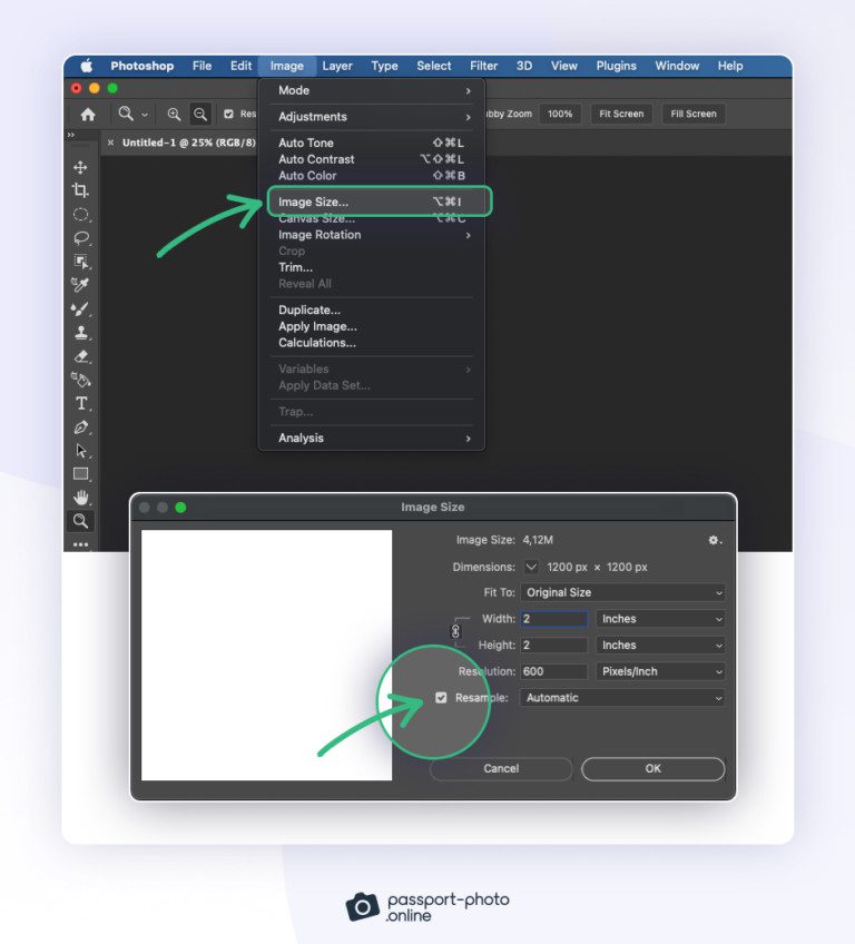 How to Resize a Photo to Passport Size [Examples & Tools]