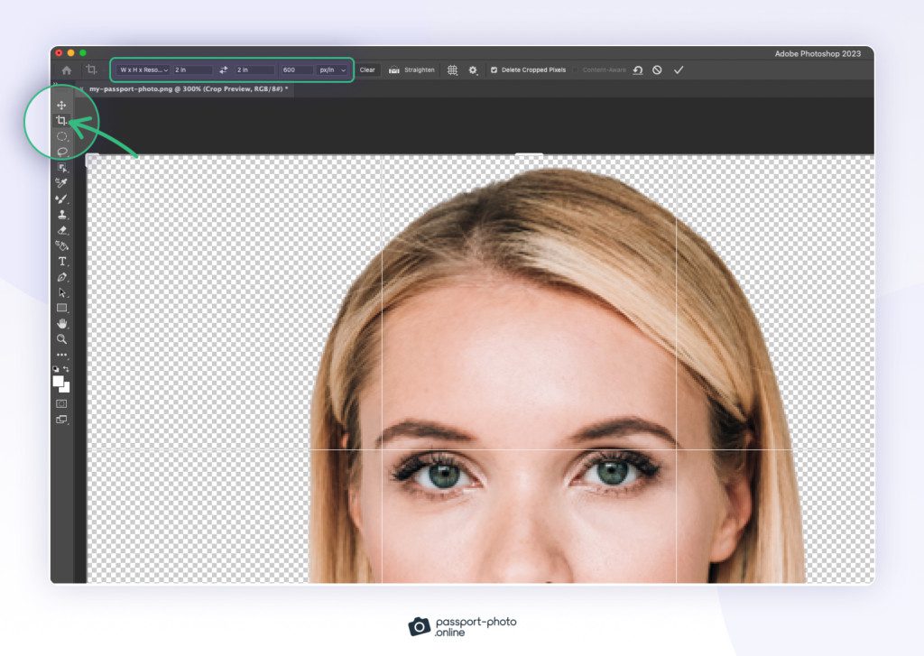 How To Resize A Photo To Passport Size Examples And Tools 5243