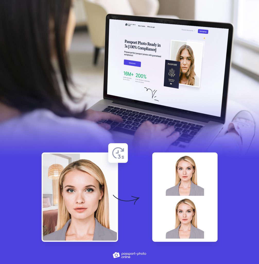 can you submit a passport photo online