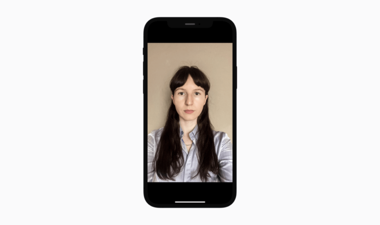 How to Take a Passport Photo with iPhone [Guide & Examples]