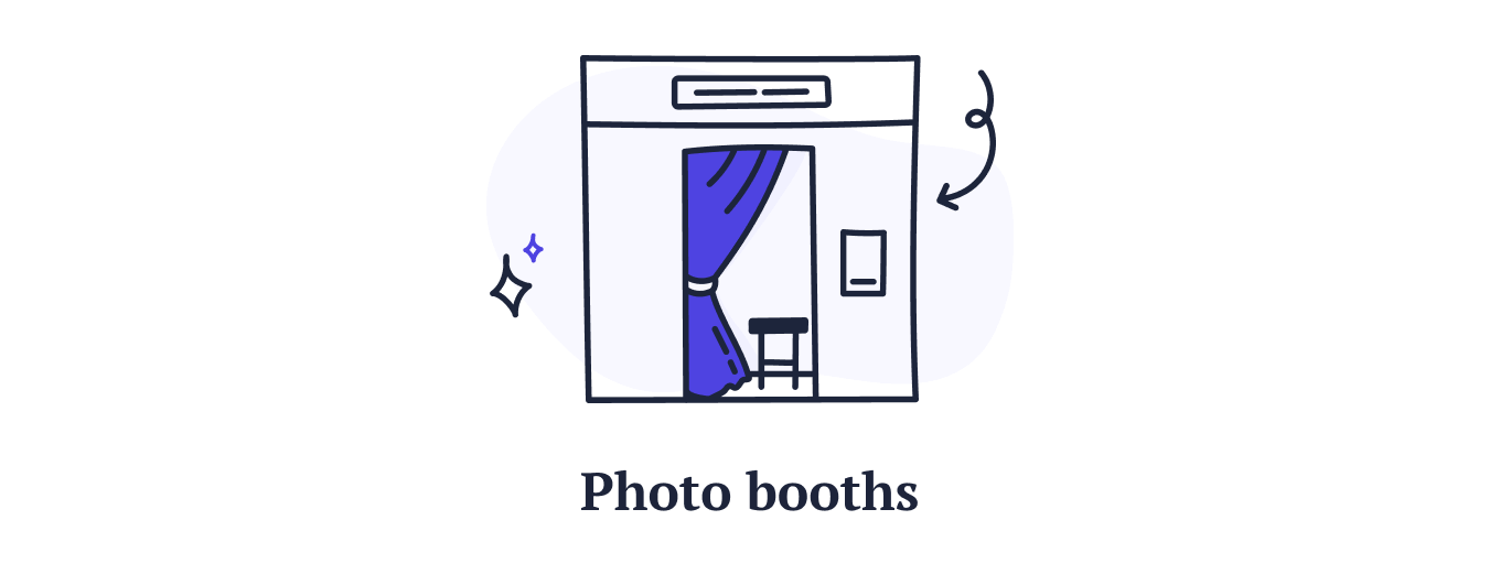 Some photo booths can be manually adjusted to provide British passport photos—complete with IDPCs