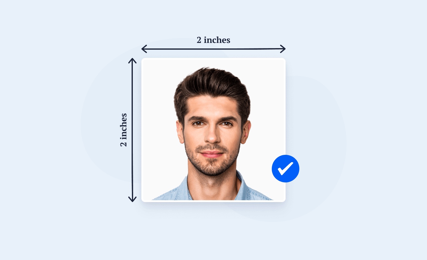 passport picture size