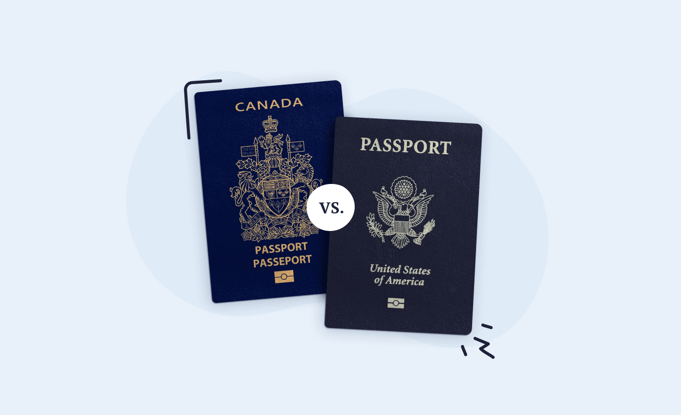 canadian passport background