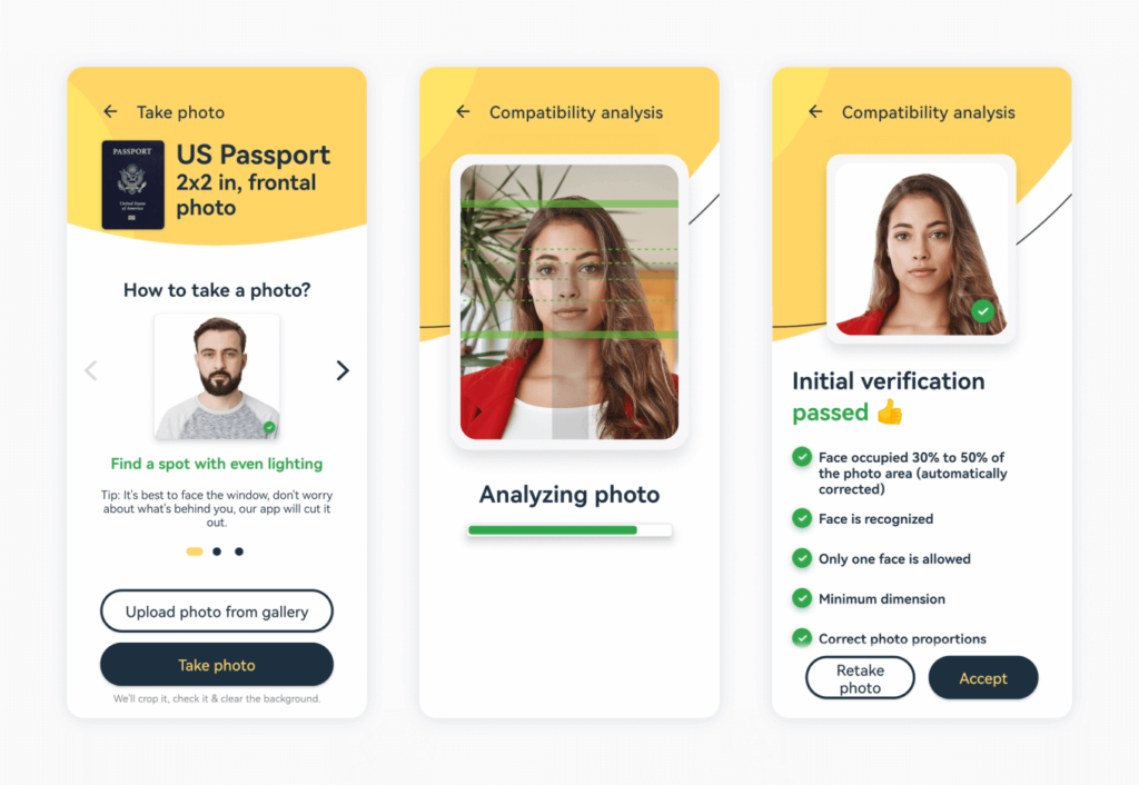 How To Take A Passport Photo With An Android Phone Tutorial 8076