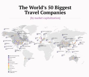 Top 50 Biggest Travel Companies in 2023 [List & Visual Assets]