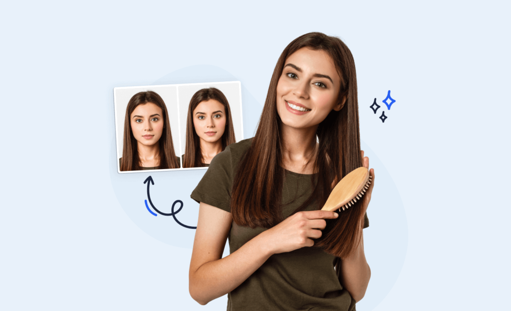 Passport Photo Hair Tips & Requirements [With Examples]