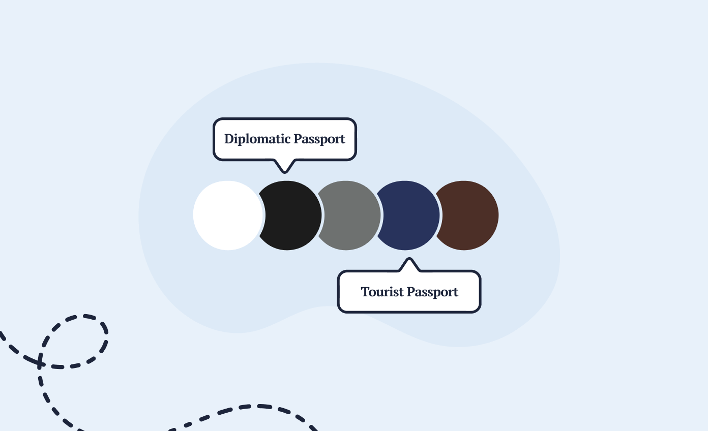 Find out all about US passport colors and the meanings behind them.
