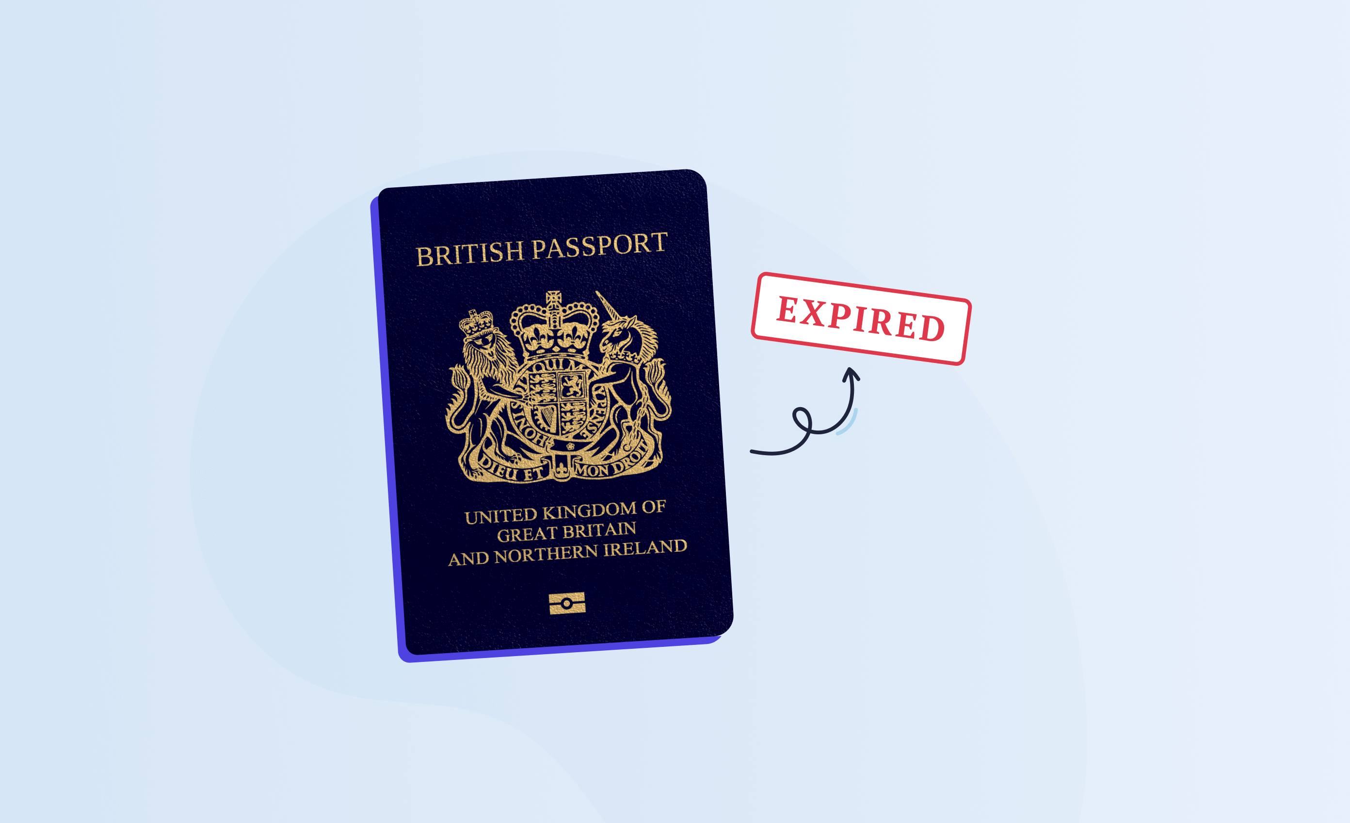 An expired British passport and what to do with it.