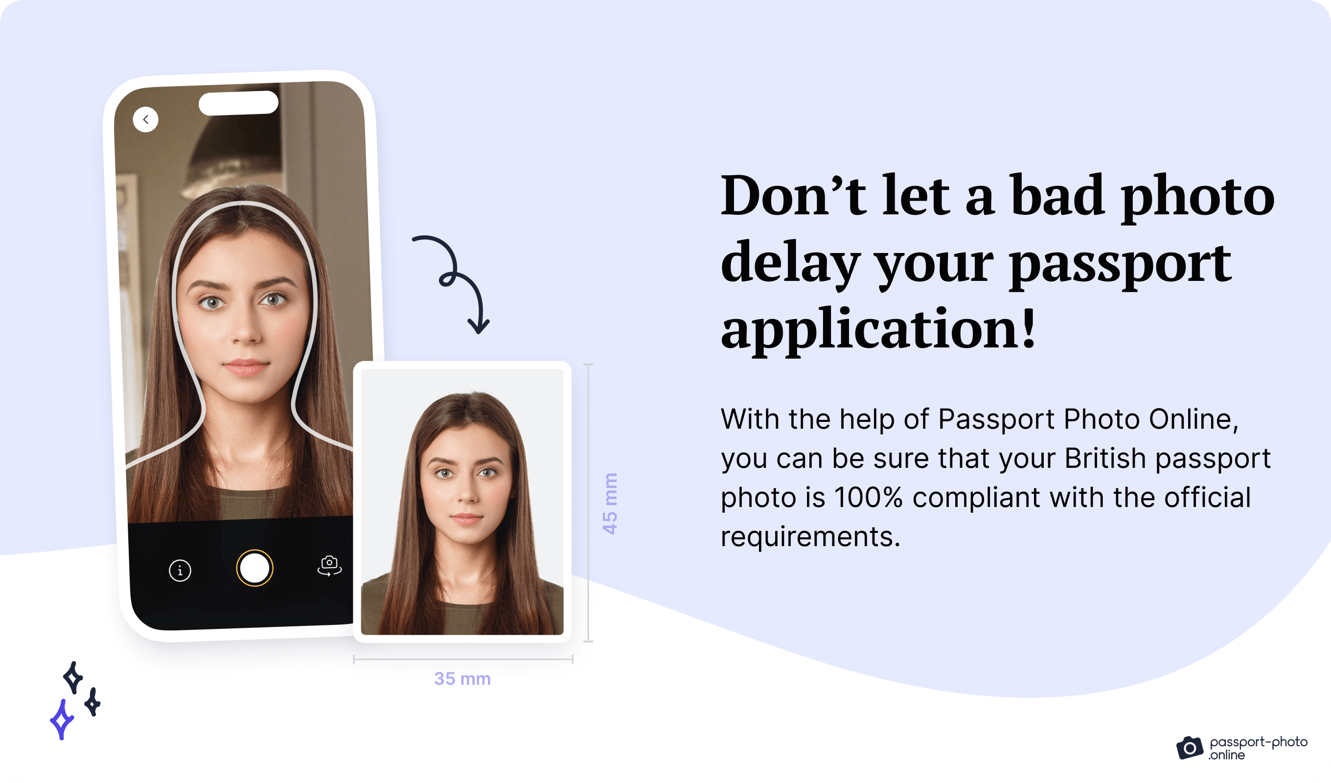 The Passport Photo Online service for your perfect UK passport photo.
