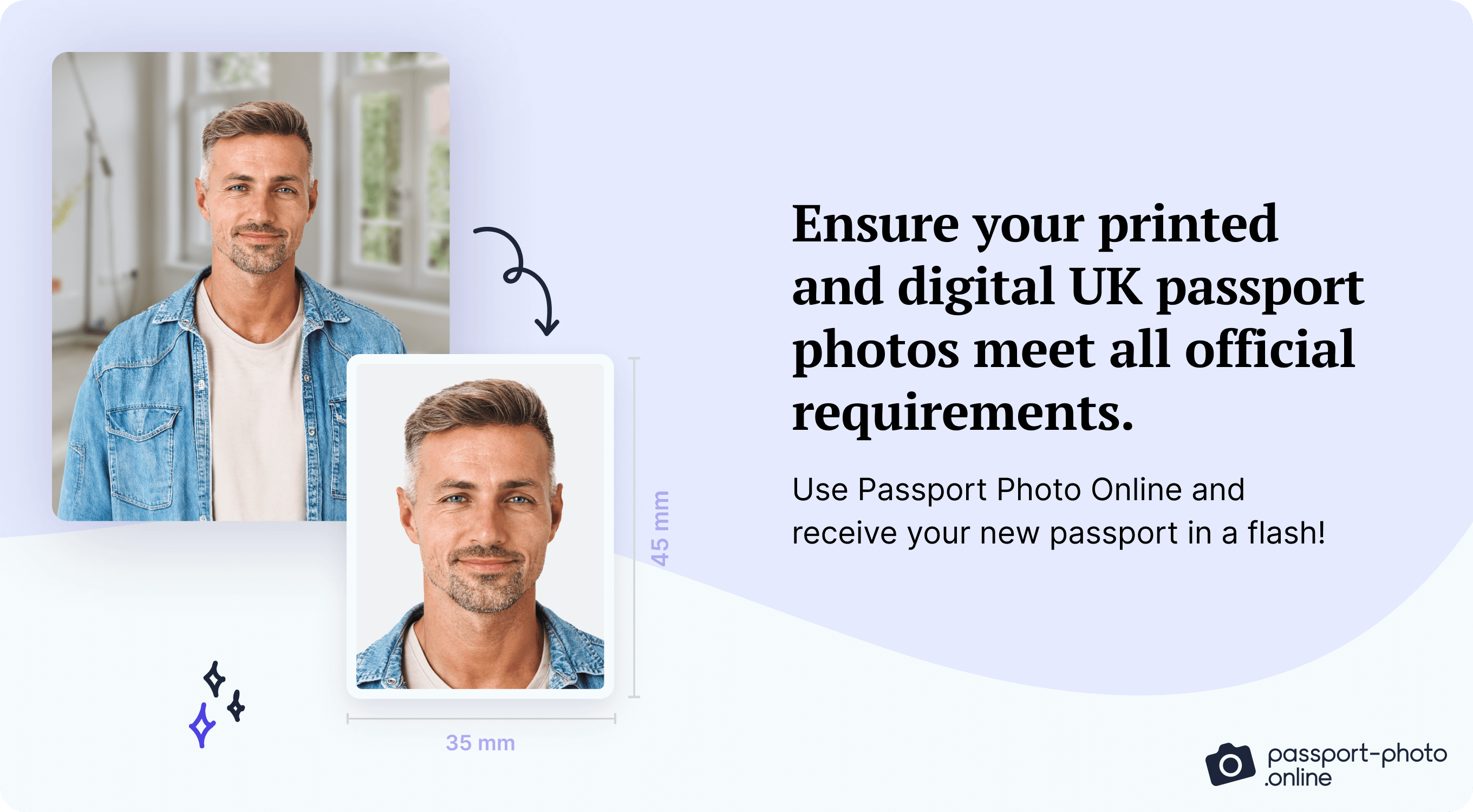 Passport Photo Online for perfect, 100% compliant UK passport photos.