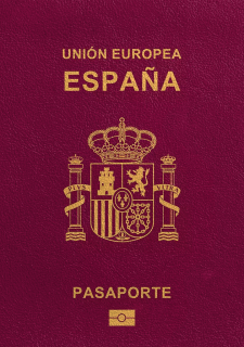 Foto del passaport espanyol