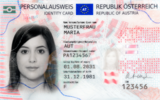 Österreichischer Personalausweis