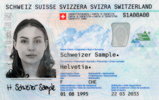 Carte d'identité suisse