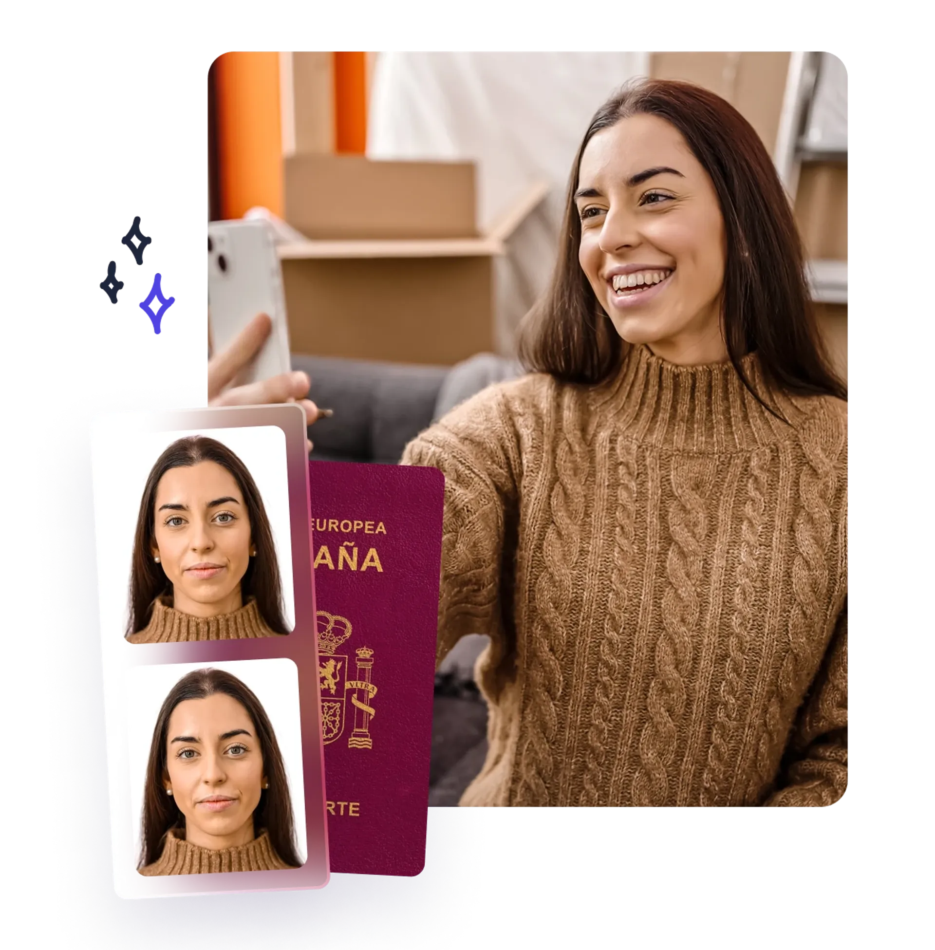 Foto del pasaporte
