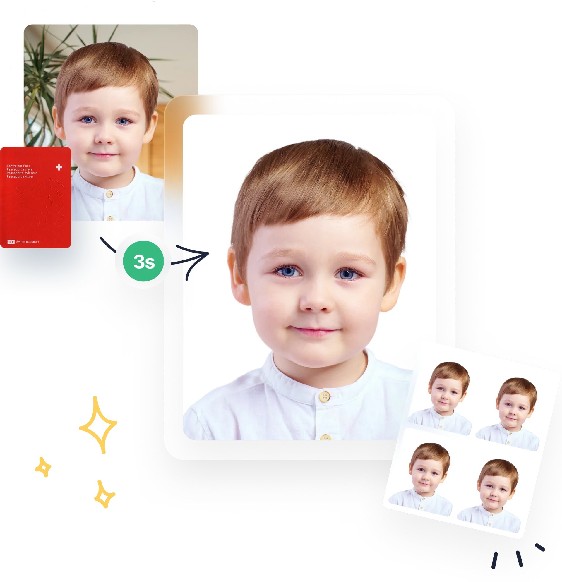 Baby-Passfoto aufnehmen