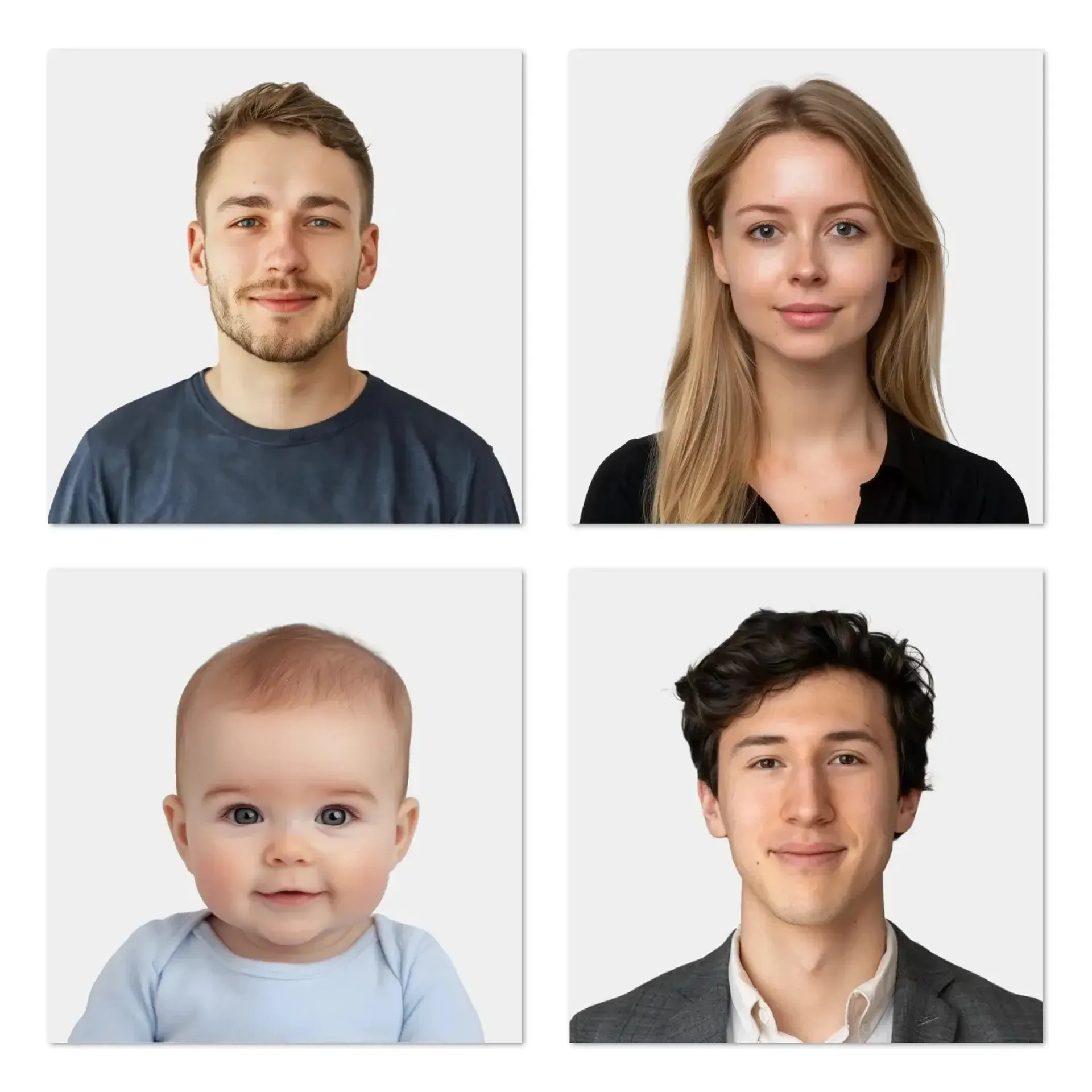 Passport Photo Examples