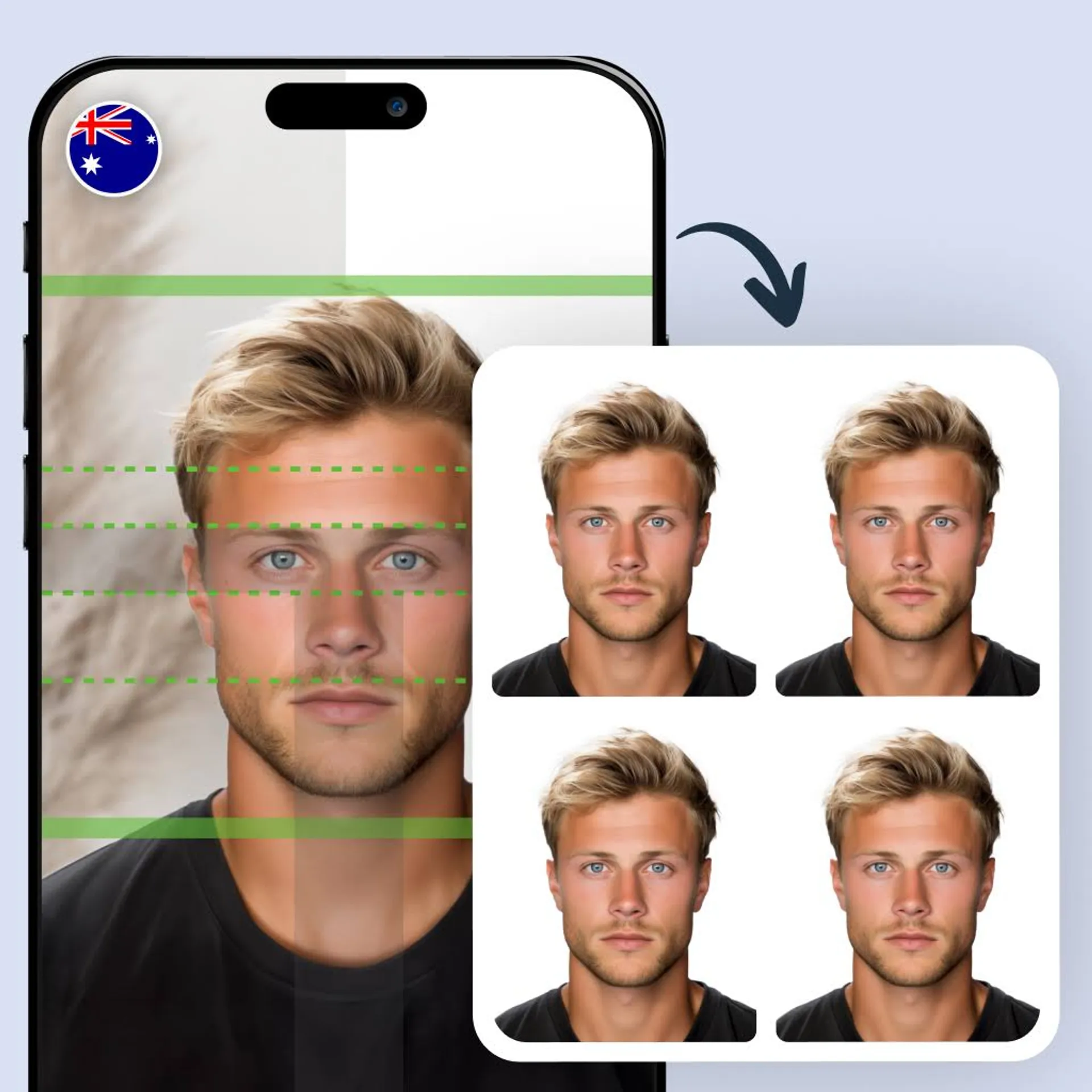 Same Day Passport Photo at Home