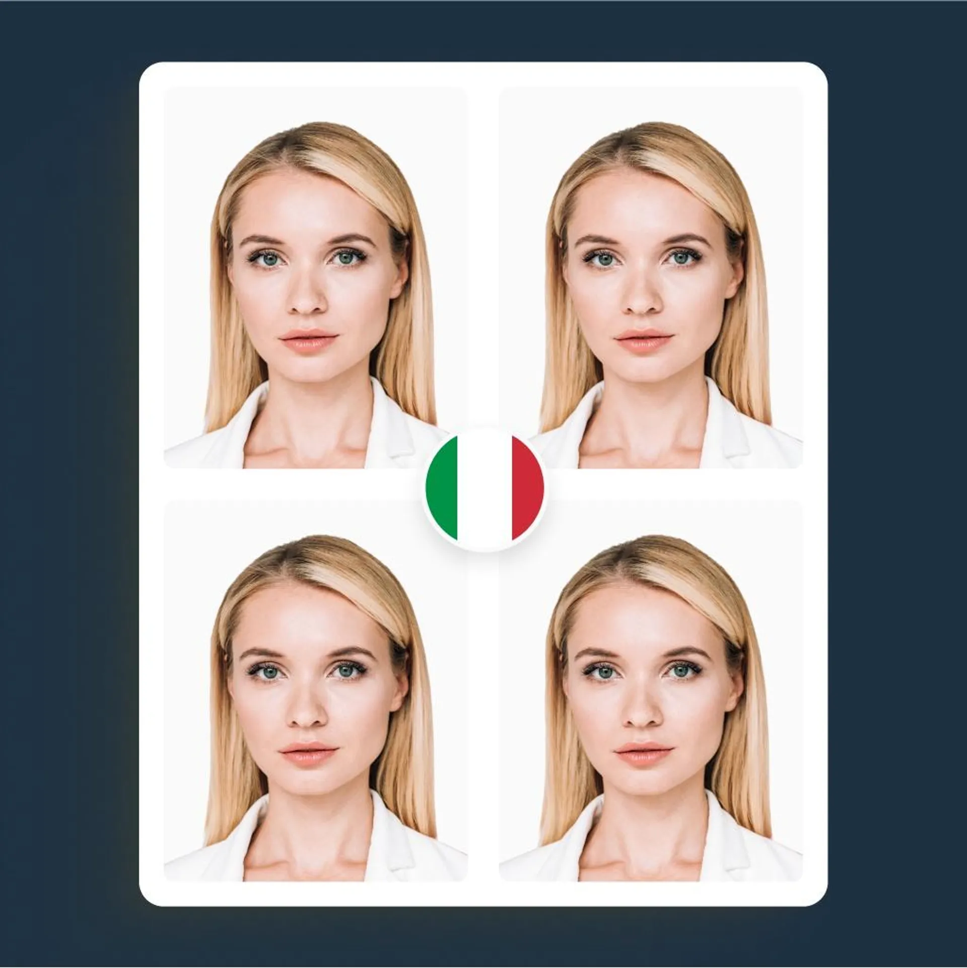 Foto per documento d'identità