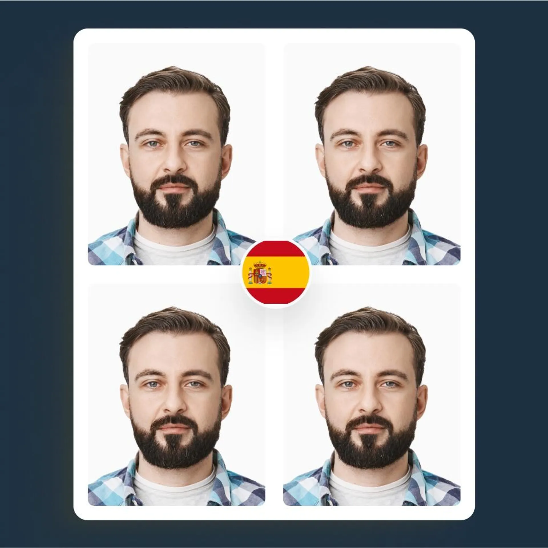 Foto ideal para DNI