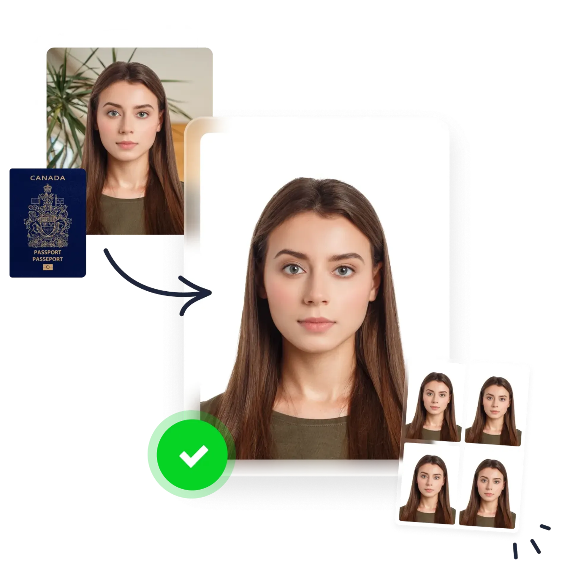 Canadian passport photo – 100% compliant